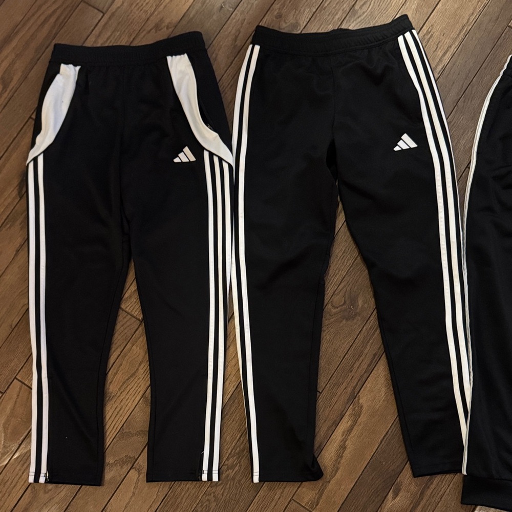 5 pair of Adidas Kids Joggers (size M)